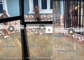 Une jeune fille filmée entrant en douce chez un homme sous une forte pluie fait le buzz (Vidéo)