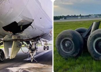Vidéo: Ce Boeing 747 perd son train d’atterrissage juste avant de se poser