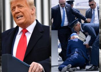 « J’espère qu’il n’a pas été blessé »: Donald Trump réagit à la chute de Joe Biden